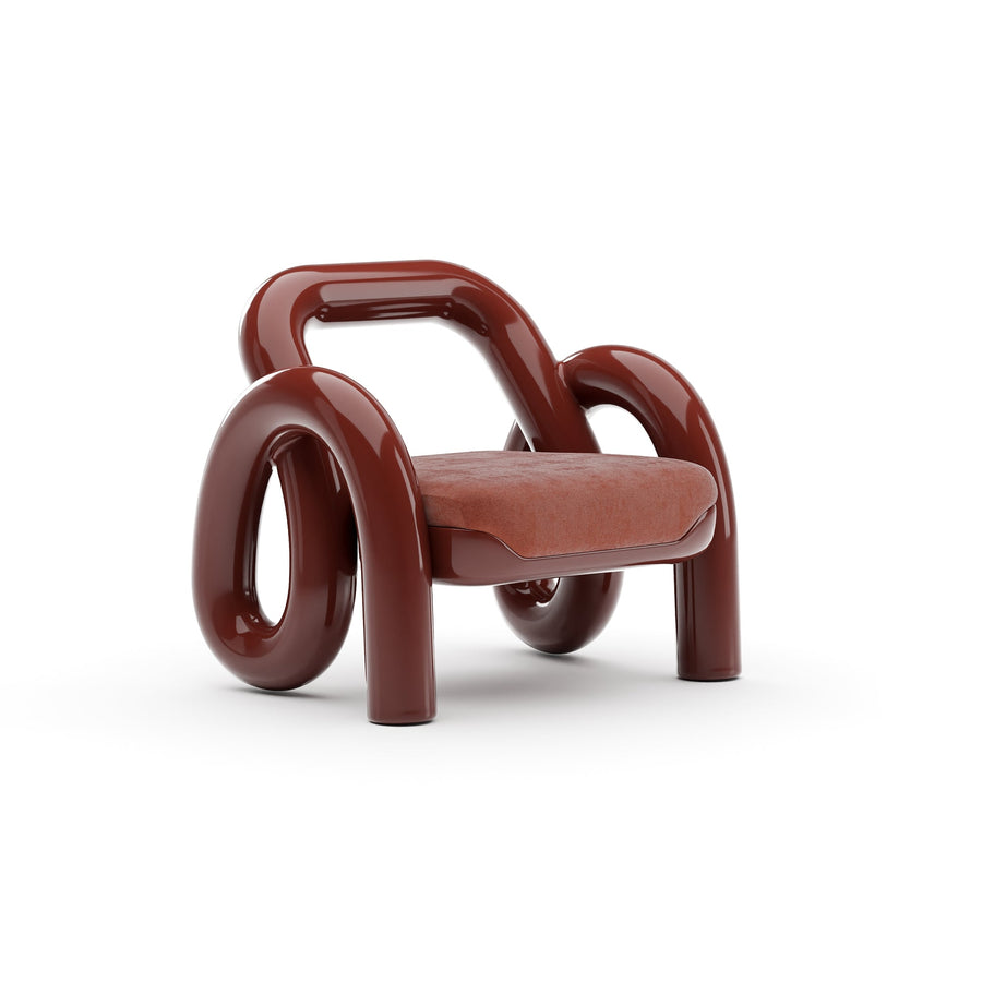 Fotel Gelee | Rouge