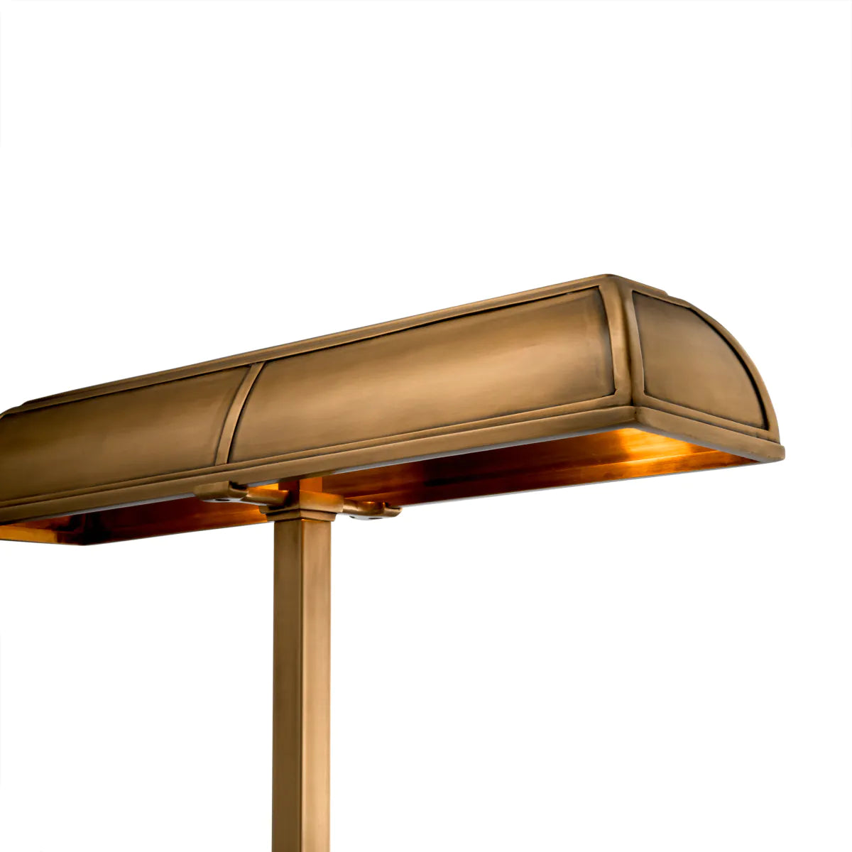 Antique brass finish