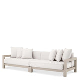 Sofa ogrodowa Eichholtz Cap-Antibes, czarne wykończenie