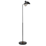Black finish | antique brass finish | black marble base