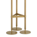 Antique brass finish | alabaster