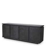 Komoda Eichholtz Bowen Charcoal w kolorze grey oak veneer