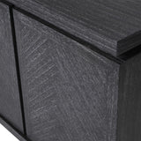 Komoda Eichholtz Bowen Charcoal w kolorze grey oak veneer
