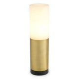 Antique brass finish | alabaster | black marble