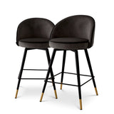 Roche dark grey velvet