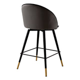 Roche dark grey velvet