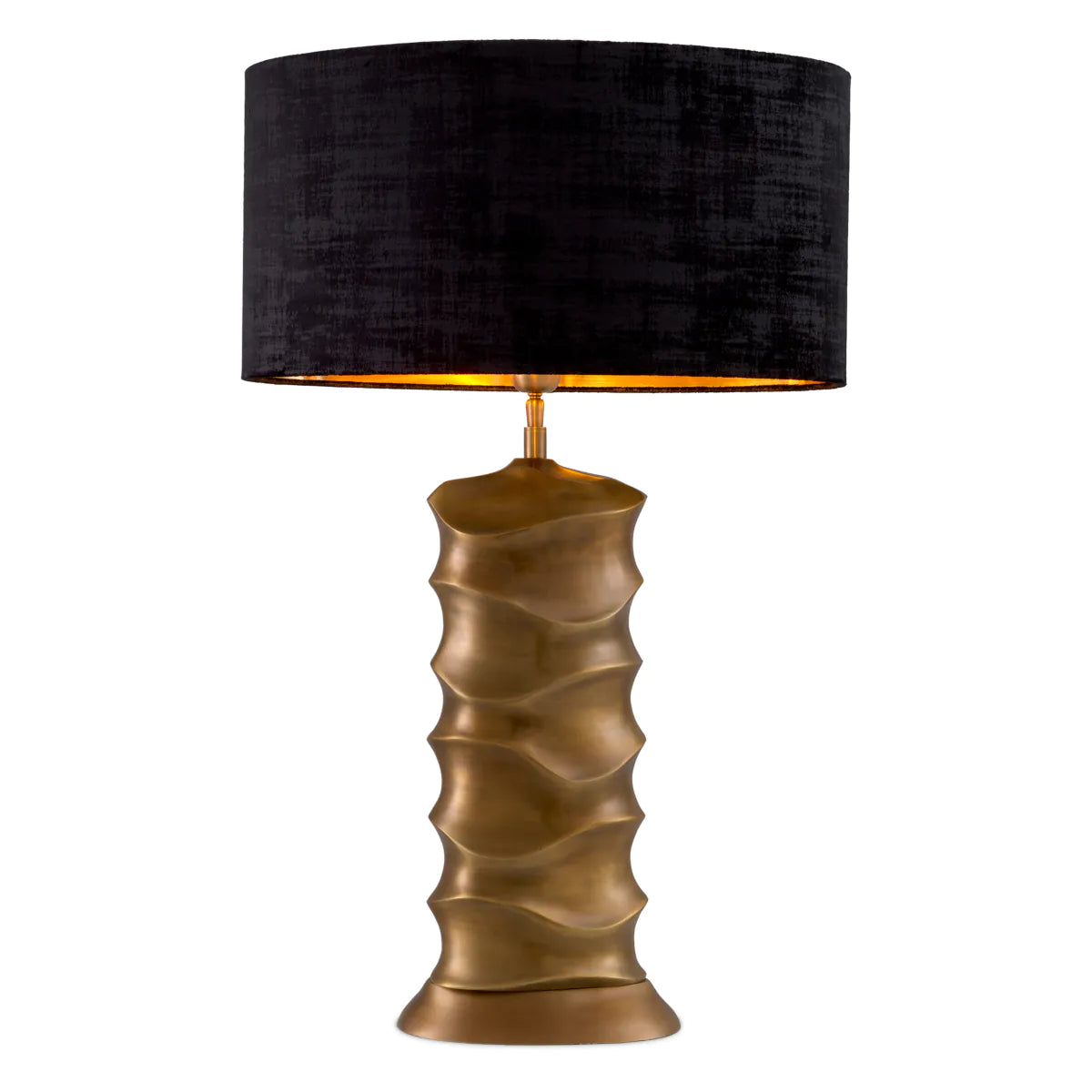 Vintage brass finish