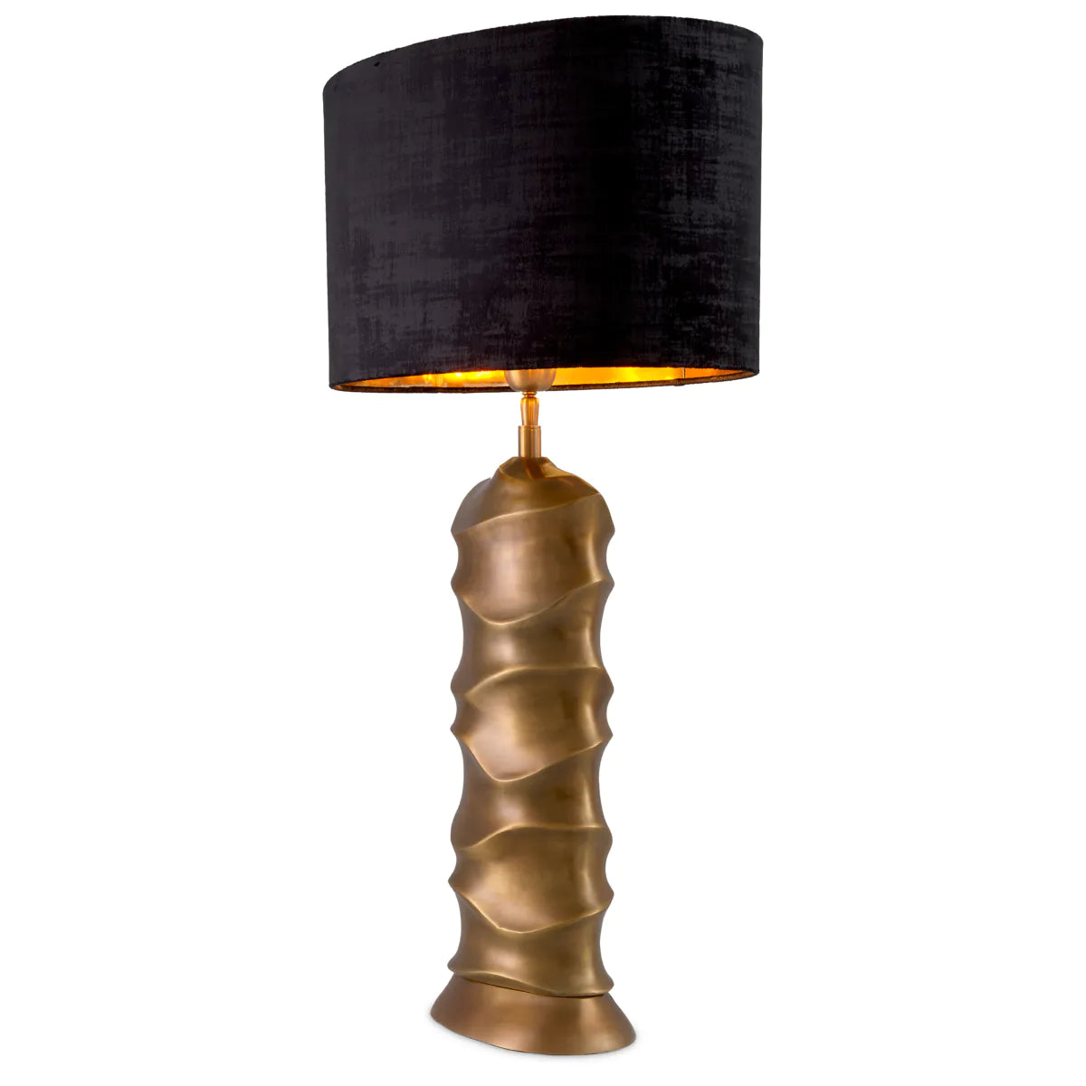 Vintage brass finish