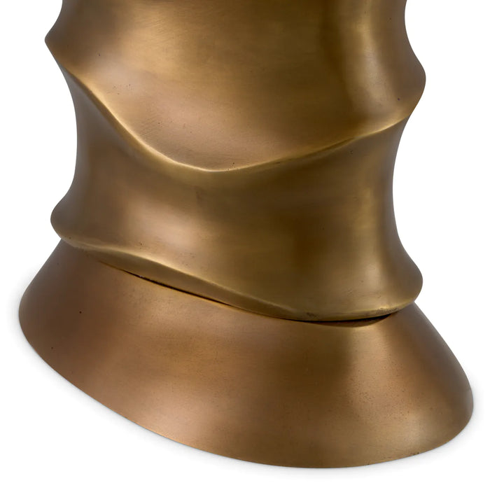 Vintage brass finish