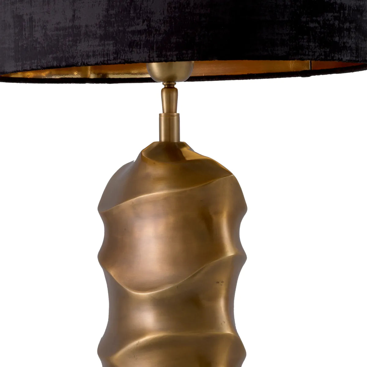 Vintage brass finish