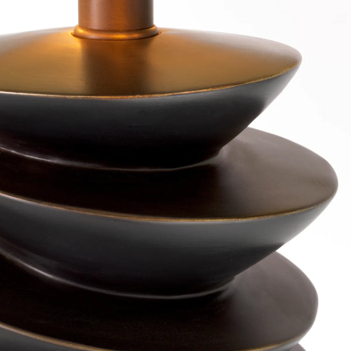 Bronze finish | black granite base