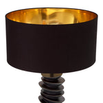 Bronze finish | black granite base