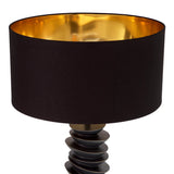 Bronze finish | black granite base