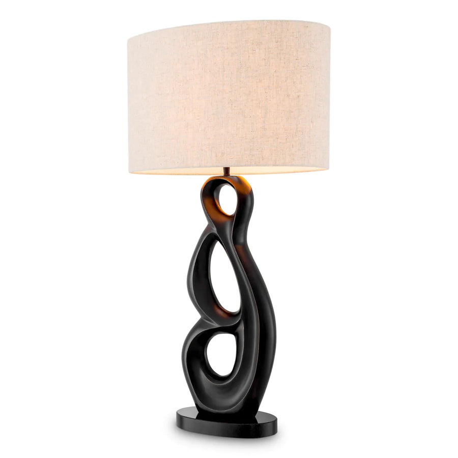 Bronze highlight finish | black granite base