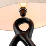 Bronze highlight finish | black granite base