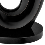 Bronze highlight finish | black granite base