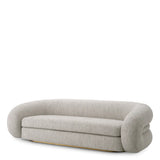 Sofa Eichholtz Cosenza w tkaninie Splendor light grey