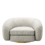 Fotel Eichholtz Cosenza w tkaninie Splendor light grey