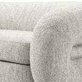 Fotel Eichholtz Cosenza w tkaninie Splendor light grey