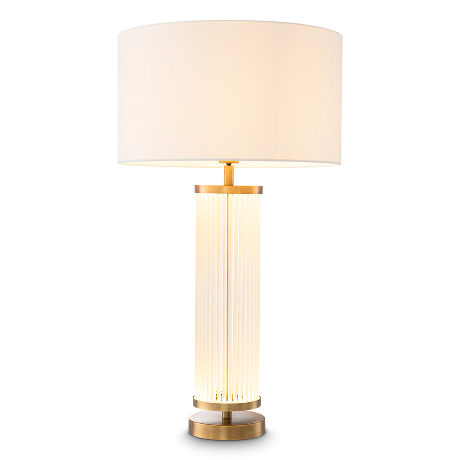 Antique brass finish | frosted glass