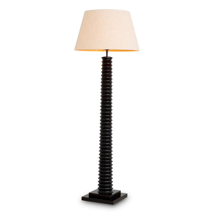 Piano black finish | black granite base