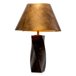 Vintage brass finish | coffee marble