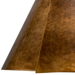 Vintage brass finish | coffee marble