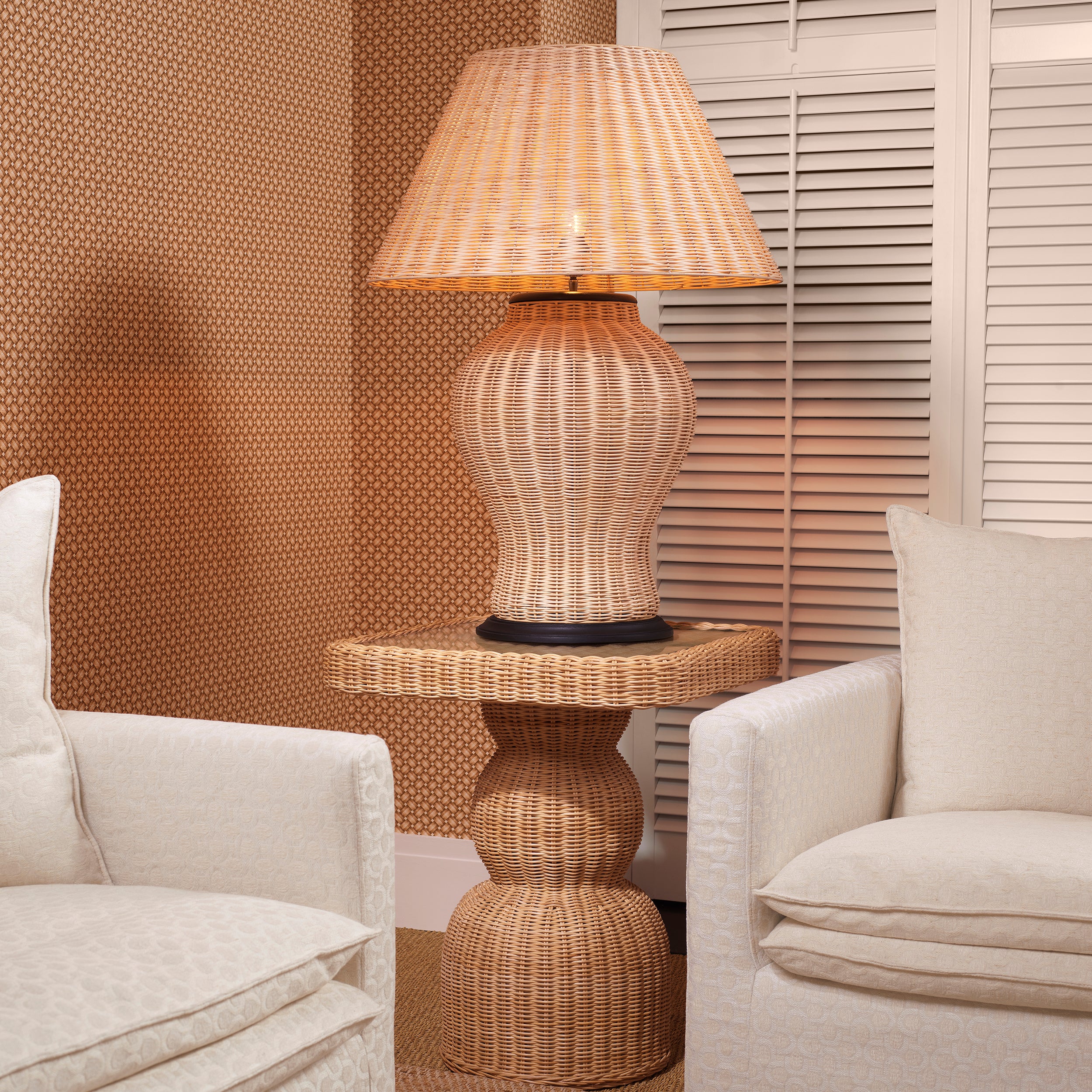 Natural rattan