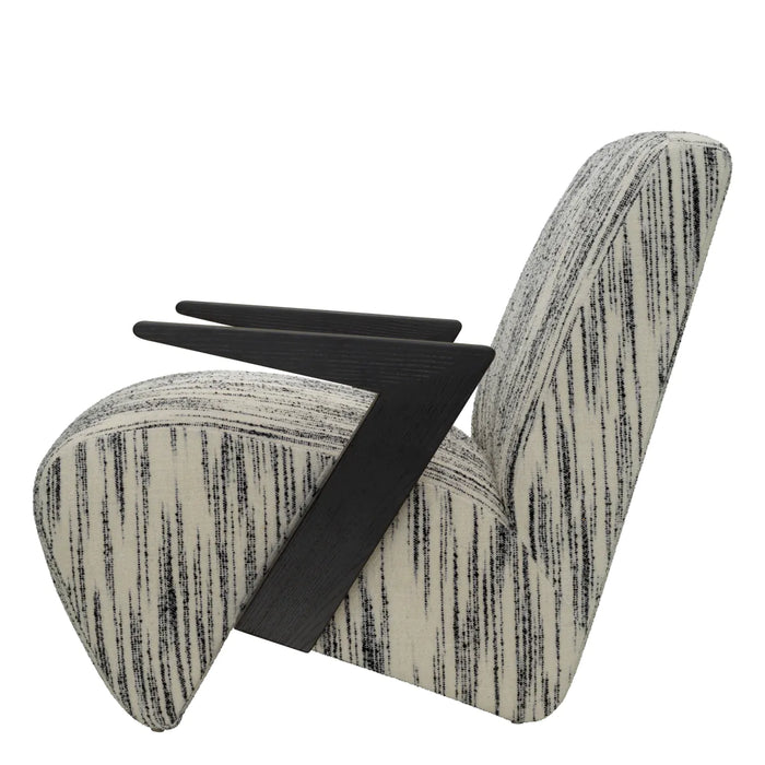 Fotel Eichholtz Venosa w tkaninie Radiance