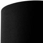 Vintage brass finish | black base