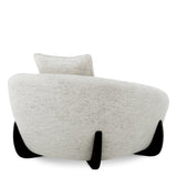 Eichholtz Siderno Armchair in Seashell off-white fabric