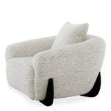 Eichholtz Siderno Armchair in Seashell off-white fabric