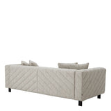 Sofa Eichholtz Avellino w tkaninie Splendor light grey