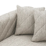 Sofa Eichholtz Avellino w tkaninie Splendor light grey