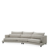 Sofa Eichholtz Savarana w tkaninie Splendor light grey