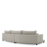 Sofa Eichholtz Savarana w tkaninie Splendor light grey