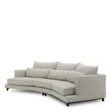 Sofa Eichholtz Savarana w tkaninie Splendor light grey