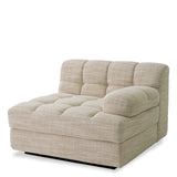 Segmentowa sofa Eichholtz Dean right w tkaninie Skyward sand
