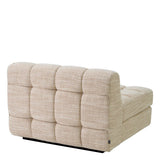 Segmentowa sofa Eichholtz Dean right w tkaninie Skyward sand