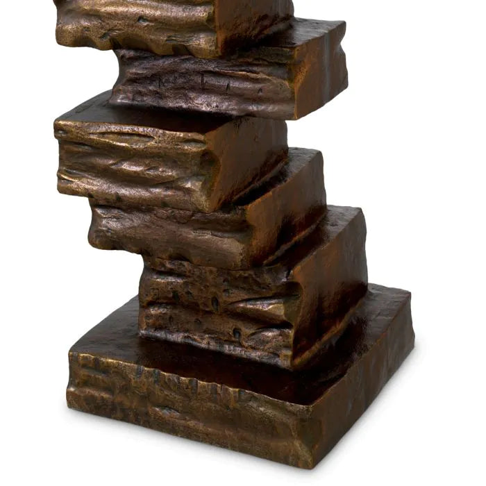 Vintage brass finish