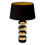 Gunmetal finish | gold finish | black granite base