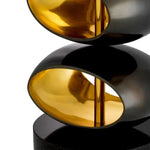 Gunmetal finish | gold finish | black granite base