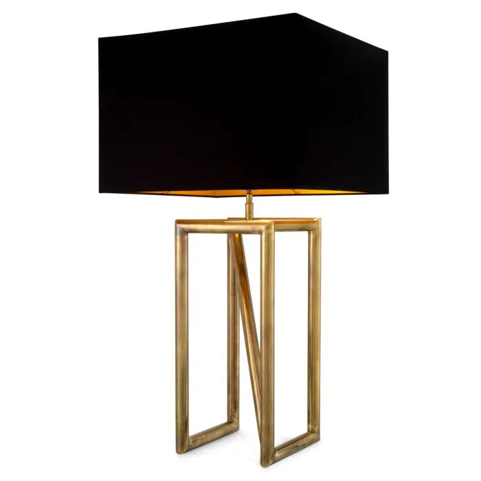 Vintage brass finish