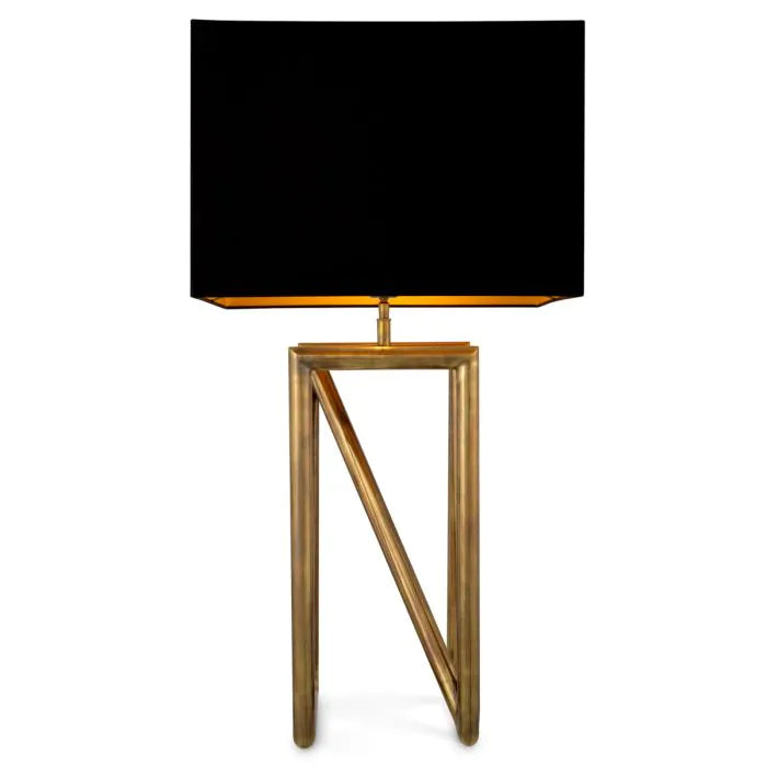 Vintage brass finish