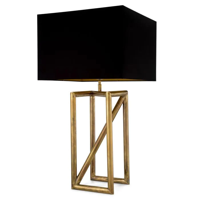 Vintage brass finish