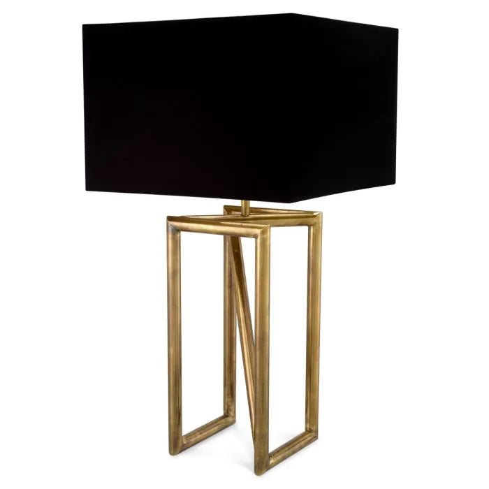 Vintage brass finish
