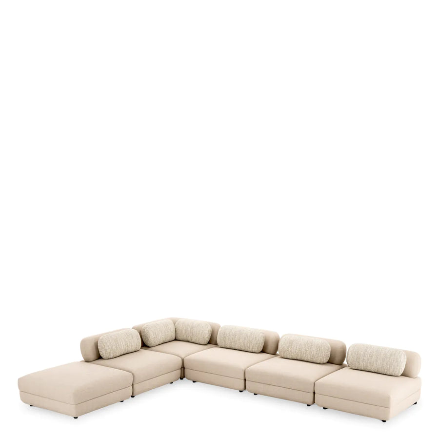 Eichholtz Paulo modular sofa - footstool