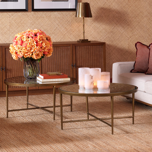 Vintage brass finish