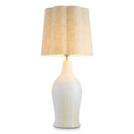 White drip-effect | vintage brass finish