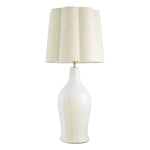 White drip-effect | vintage brass finish